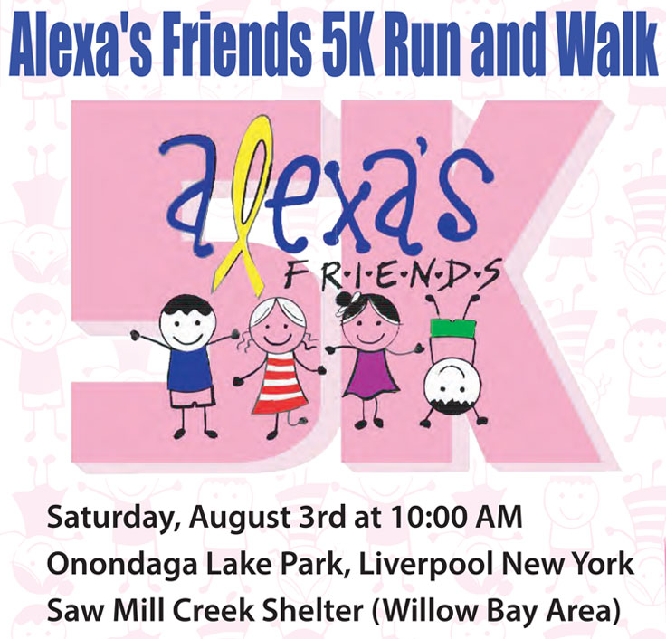 Alexa's Friends 5K run & Walk